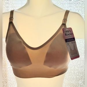 Loving moments by leading lady maternity nursing bra size med
